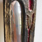 Miroir, signed on the back galerie palissy , vallauris