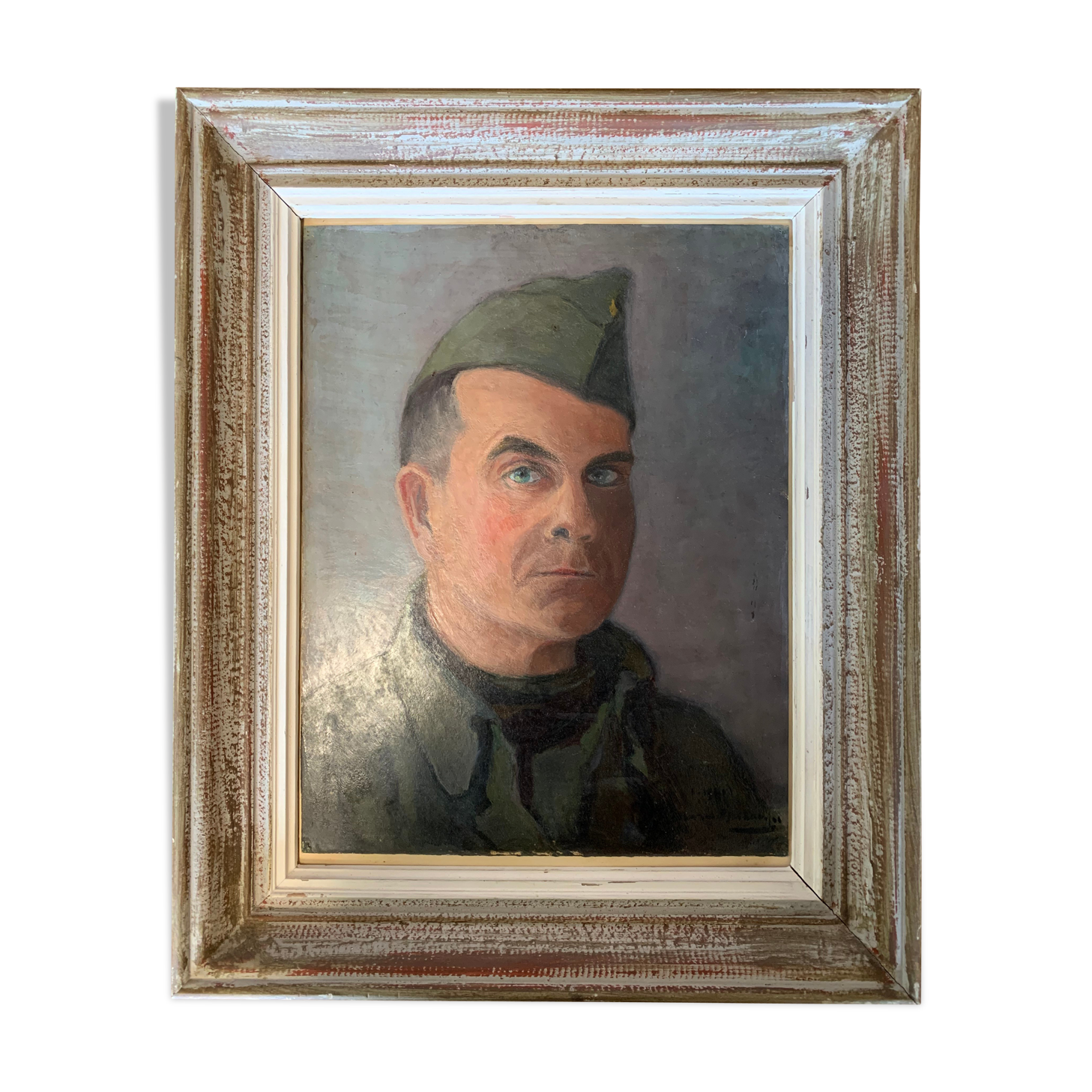 Portait à l’huile ancien