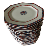 23 dessert plates Limoges