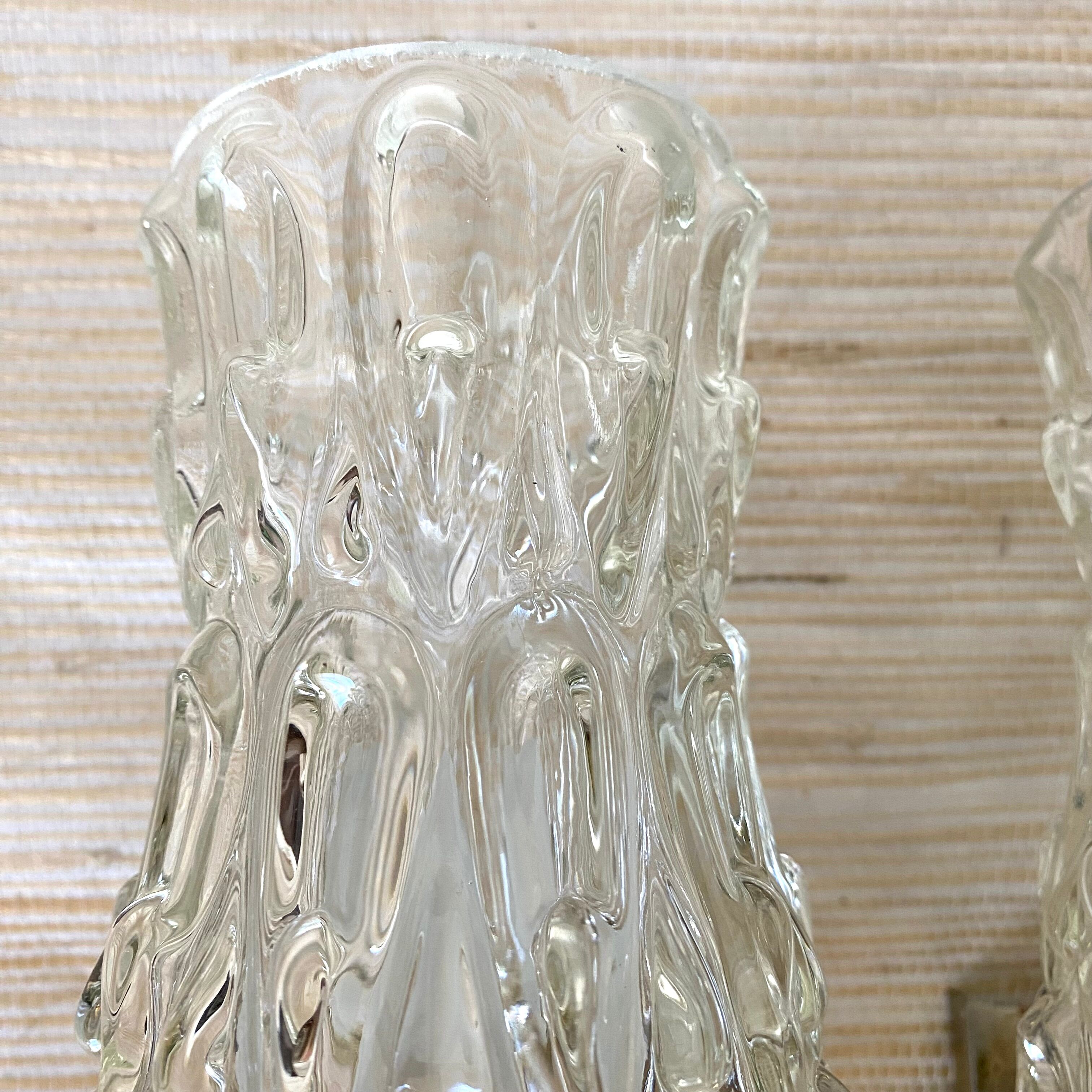 Pair of vintage wall lamps 60-70s