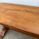Farm table monastery meal meals in solid oak 1950 225x86x74cm
