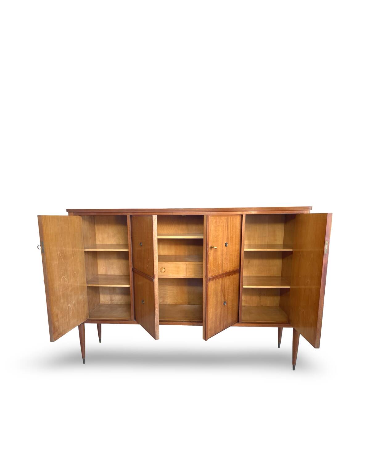 Mid-century modern Italian rosewood sideboard