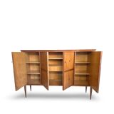 Mid-century modern Italian rosewood sideboard