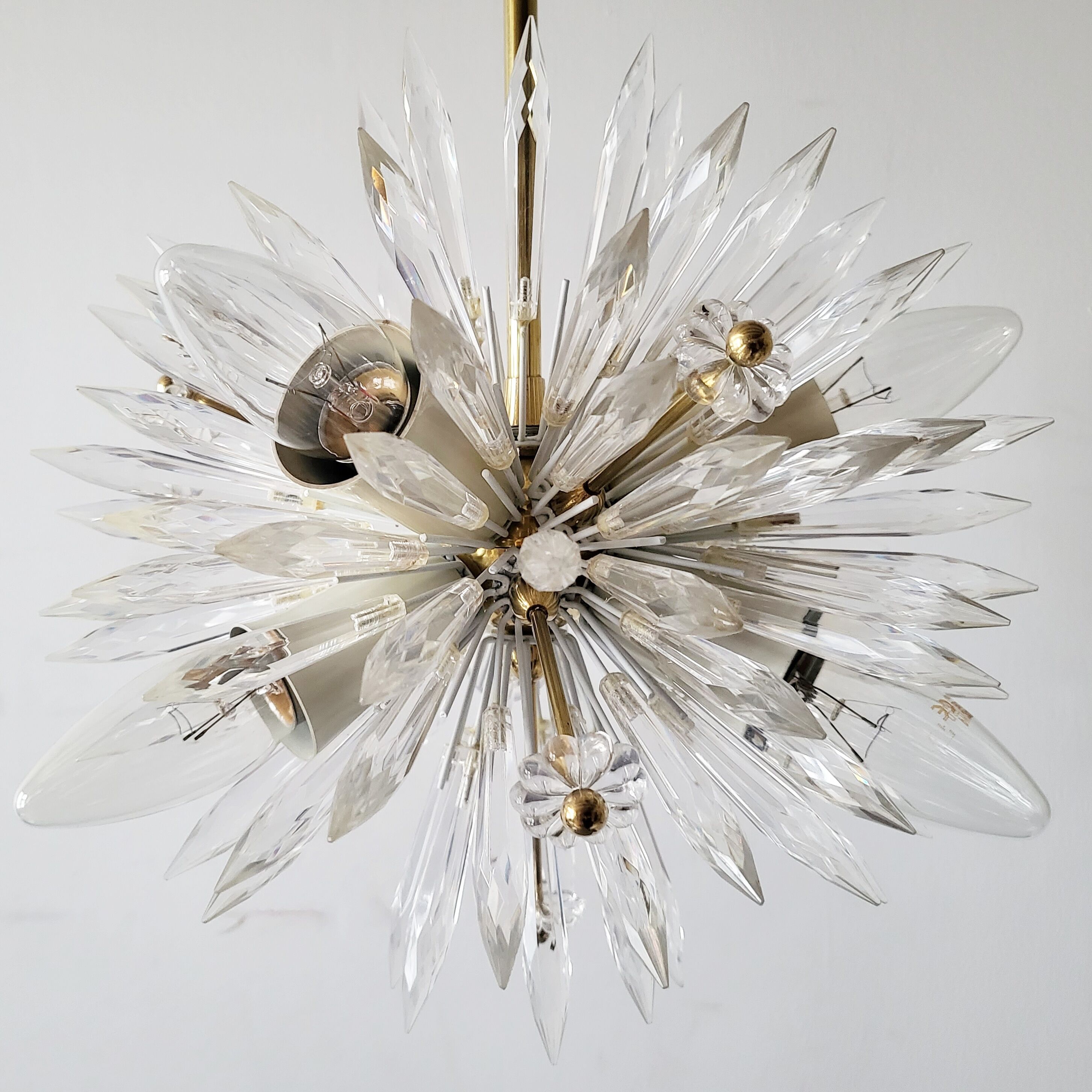Suspension vintage de Emil Stejnar 1950