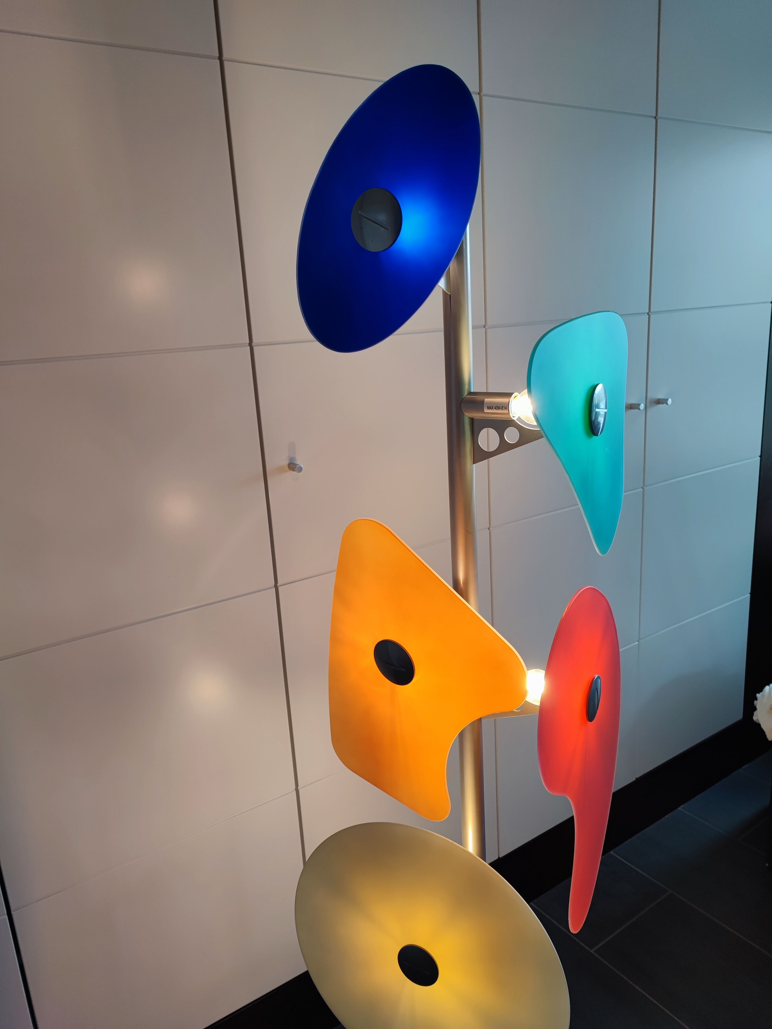 L'Orbital floor lamp by Ferruccio Laviani