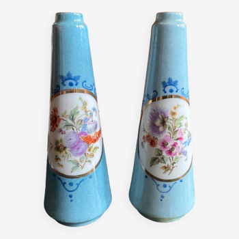 Paire de vases Limoges 1890