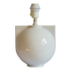 Racket white ceramic lamp base, Ikea, 1989