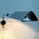 Mid-century Hollywood Regency chrome wall lamp by Florian Schulz for Interline, 1970s.