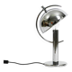Large exceptional 1960s chrome table lamp by Gebrüder Cosack