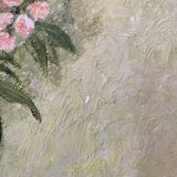 Still life with spring flowers, signed Jafé and dated on the back 1969