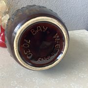Vase Bay Keramik fat lava West Germany 7030