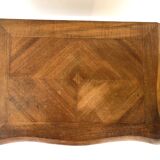 Louis XV style marquetry side table – circa 1900