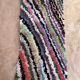 Colorful Boucherouite Moroccan rug - 89 x 202 cm