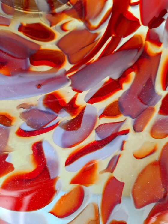 Blown glass bowl from Murano 1970