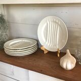 Assiettes anciennes Boch La Louvière
