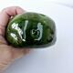 Old Flower Pick 7 Holes Enameled Ceramic Signed Samuel Green D 9cm