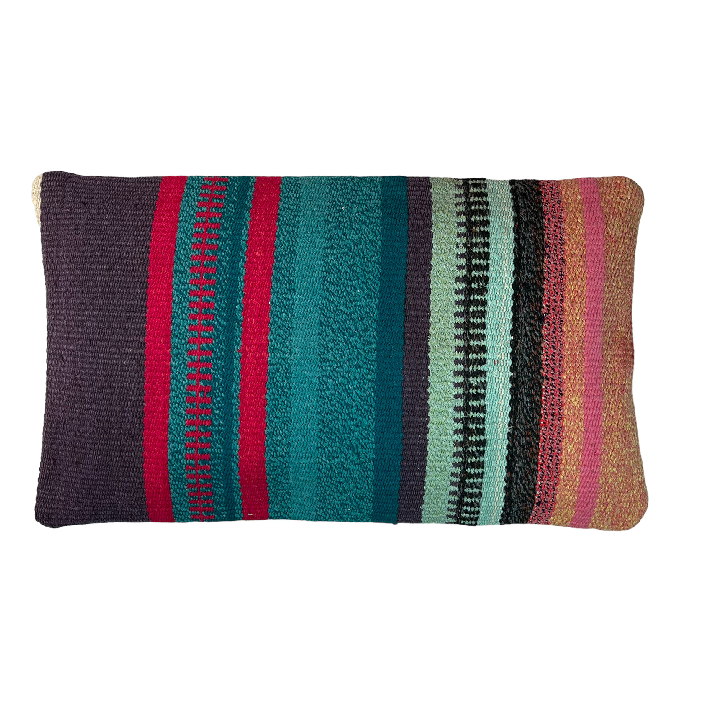 Housse de coussin kilim turc vintage 30x50cm