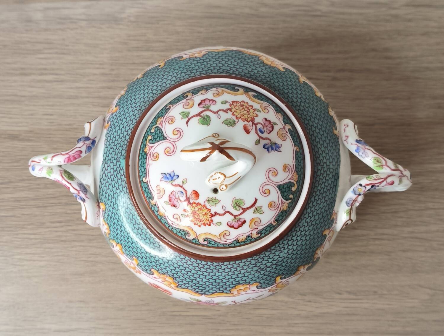 Sucrier Sarreguemines Minton 248