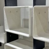 Large fiber and wood  shelf