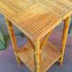 Rattan saddle