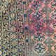 Carpet vintage made afghan turkmen hand 105 x 152 cm