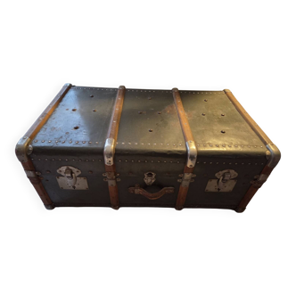 Antique travel trunk