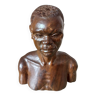 Ancient African wooden bust