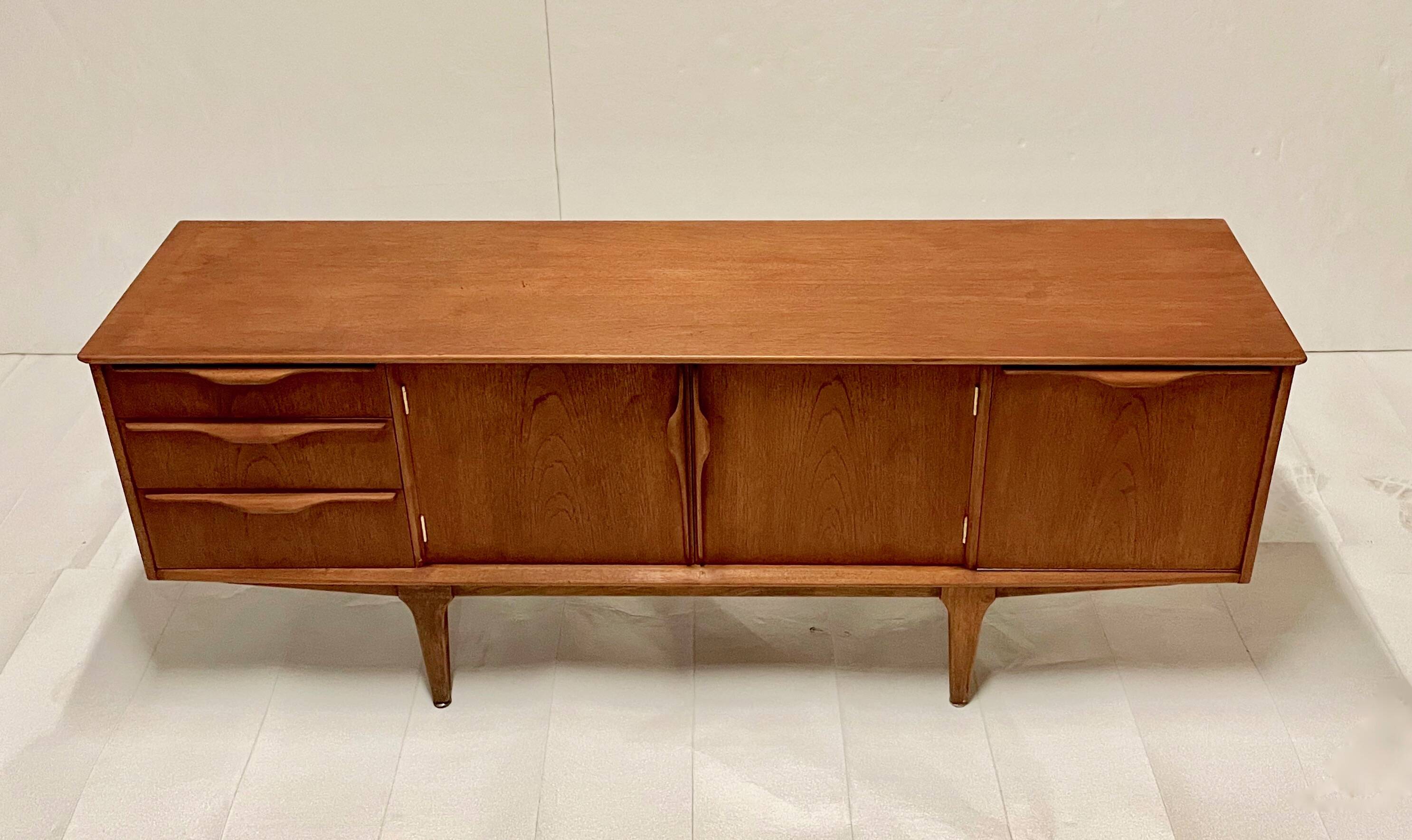 English solid teak sideboard from the 70s