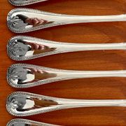 Christofle Malmaison housewife 6 people 30 pieces near new condition