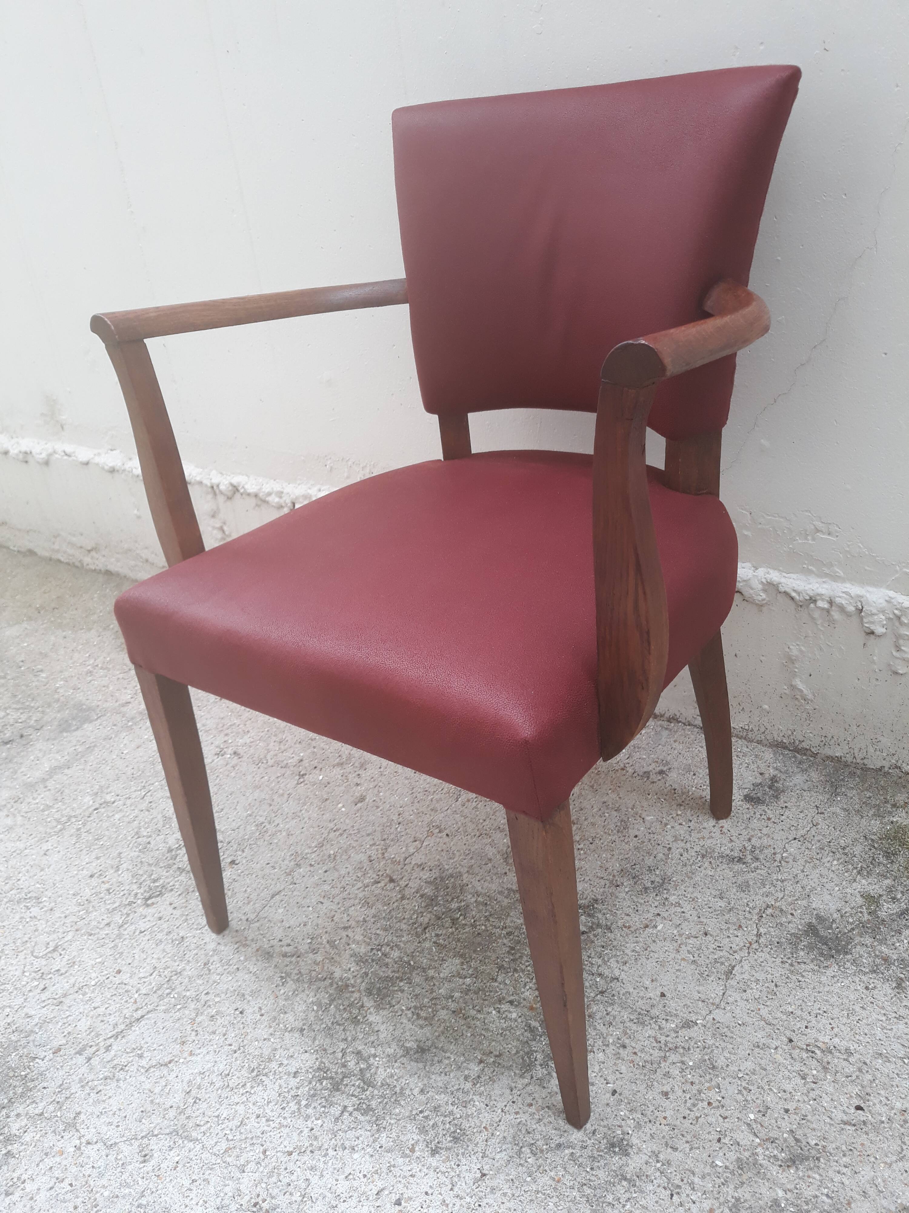 Art deco bridge chair