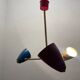 1950’s Multicolored Light Pendant