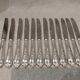 12 silver-plated table knives by silversmith Florinet Frionnet