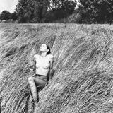 Michel Pinel (1949-2022) Nude in the tall grass - 2004