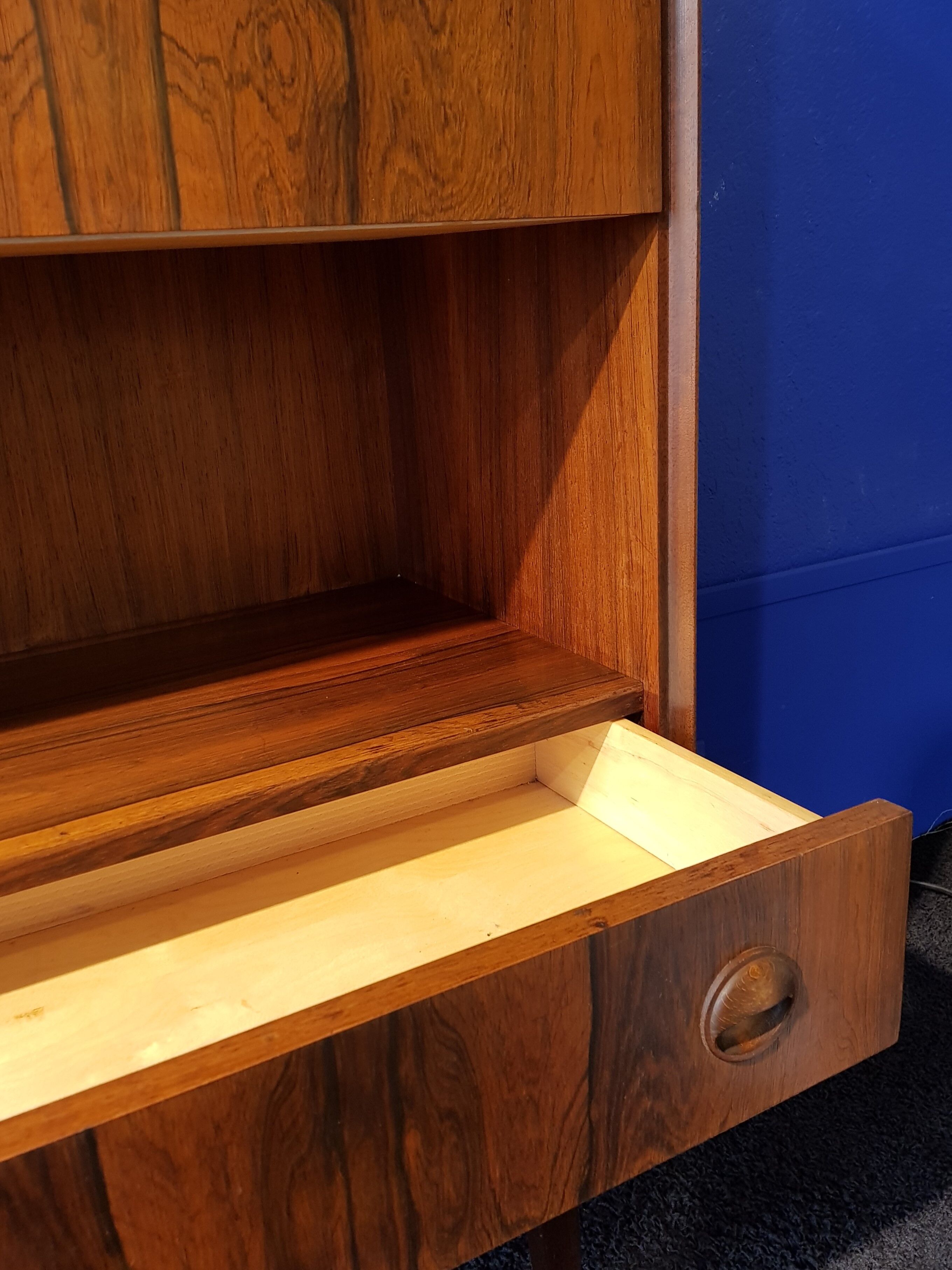Rosewood writing desk 50s