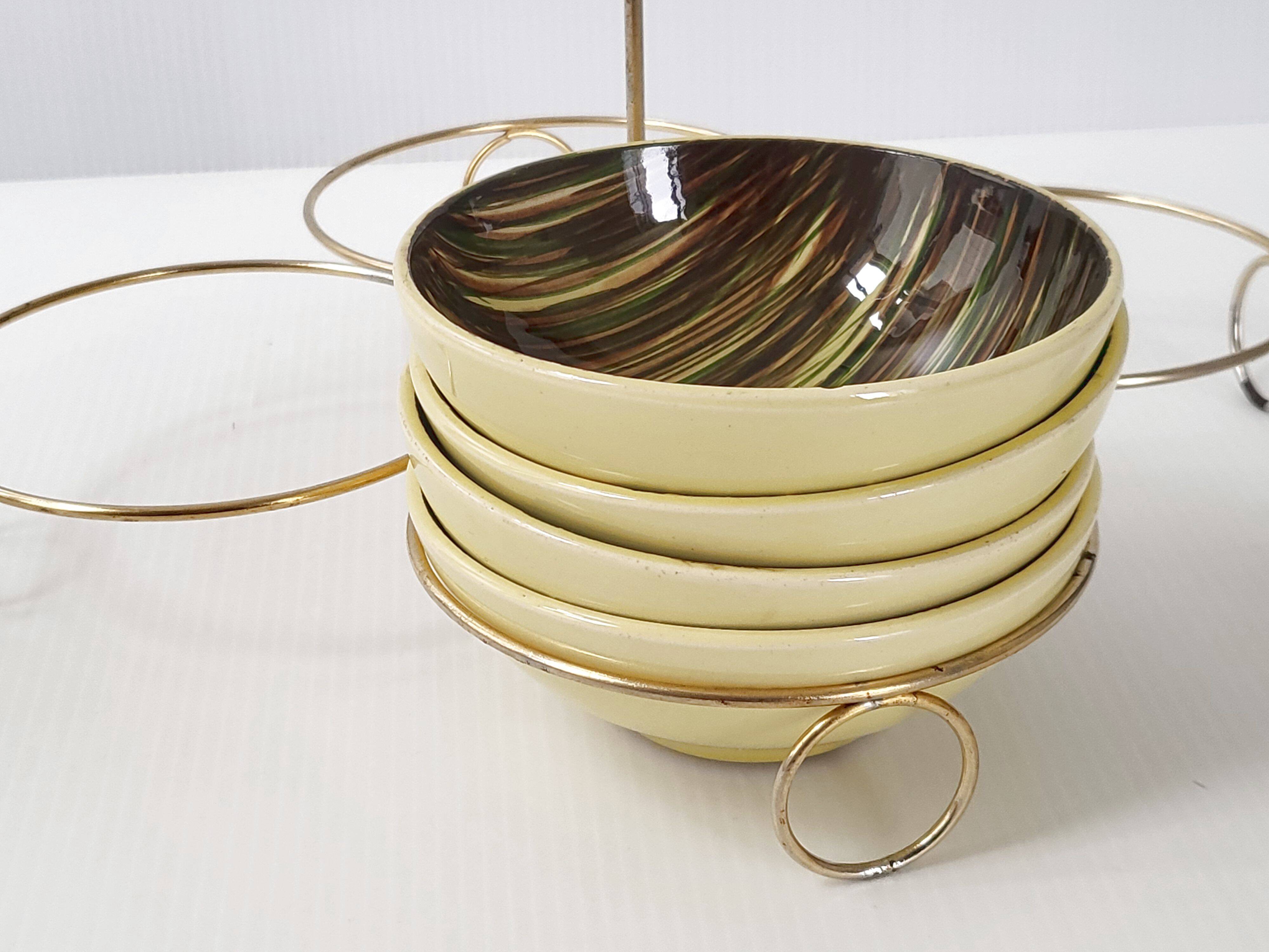 Saint-Clément vintage 1950s aperitif server