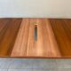 Vintage teak table with extensions