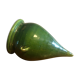 Glazed terracotta wall jar