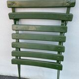 Chaise pliante à lattes