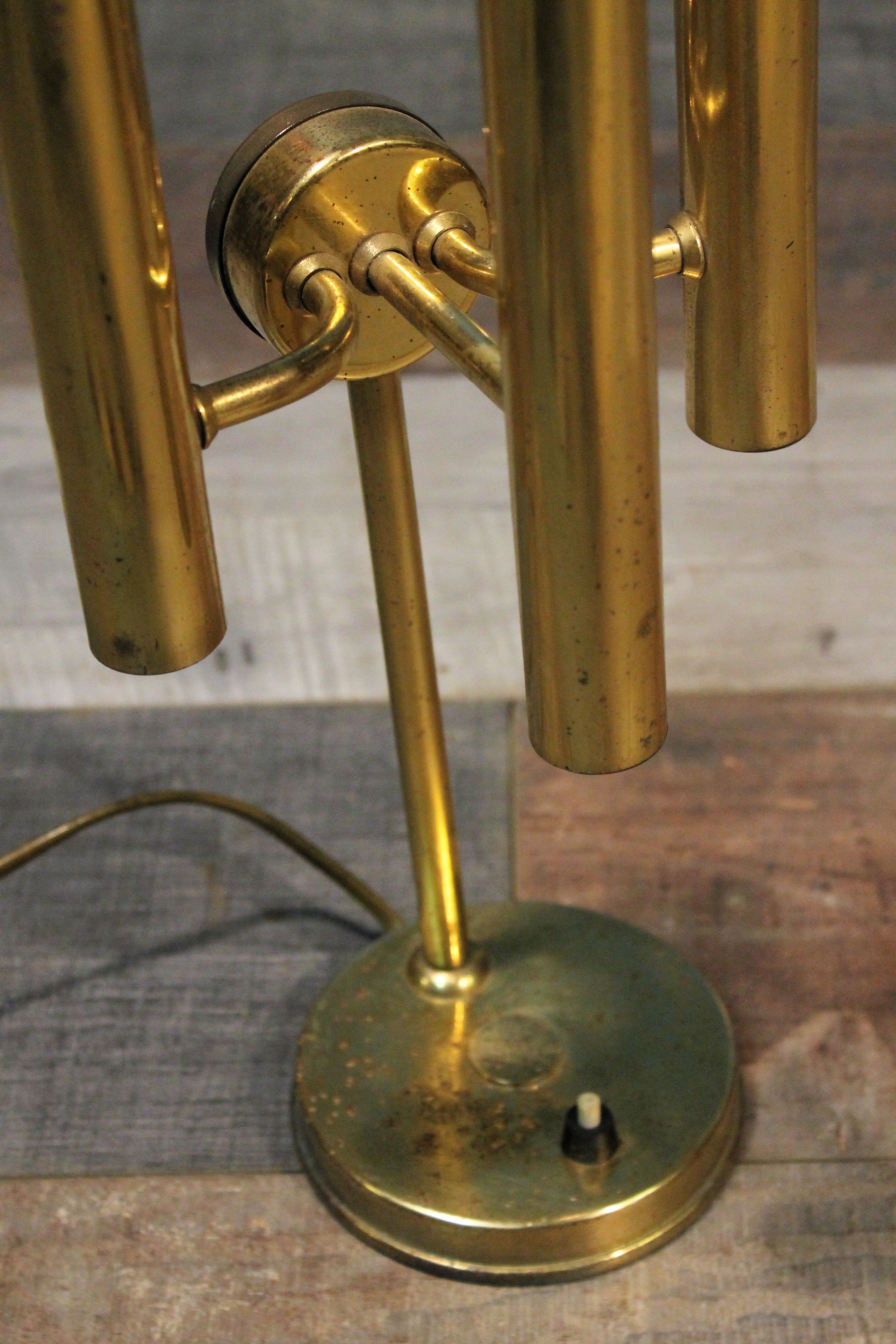 Lampe "Tube" 3 feux 1960