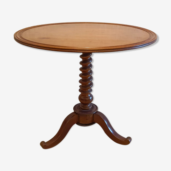 Foldable pedestal table England XIXth