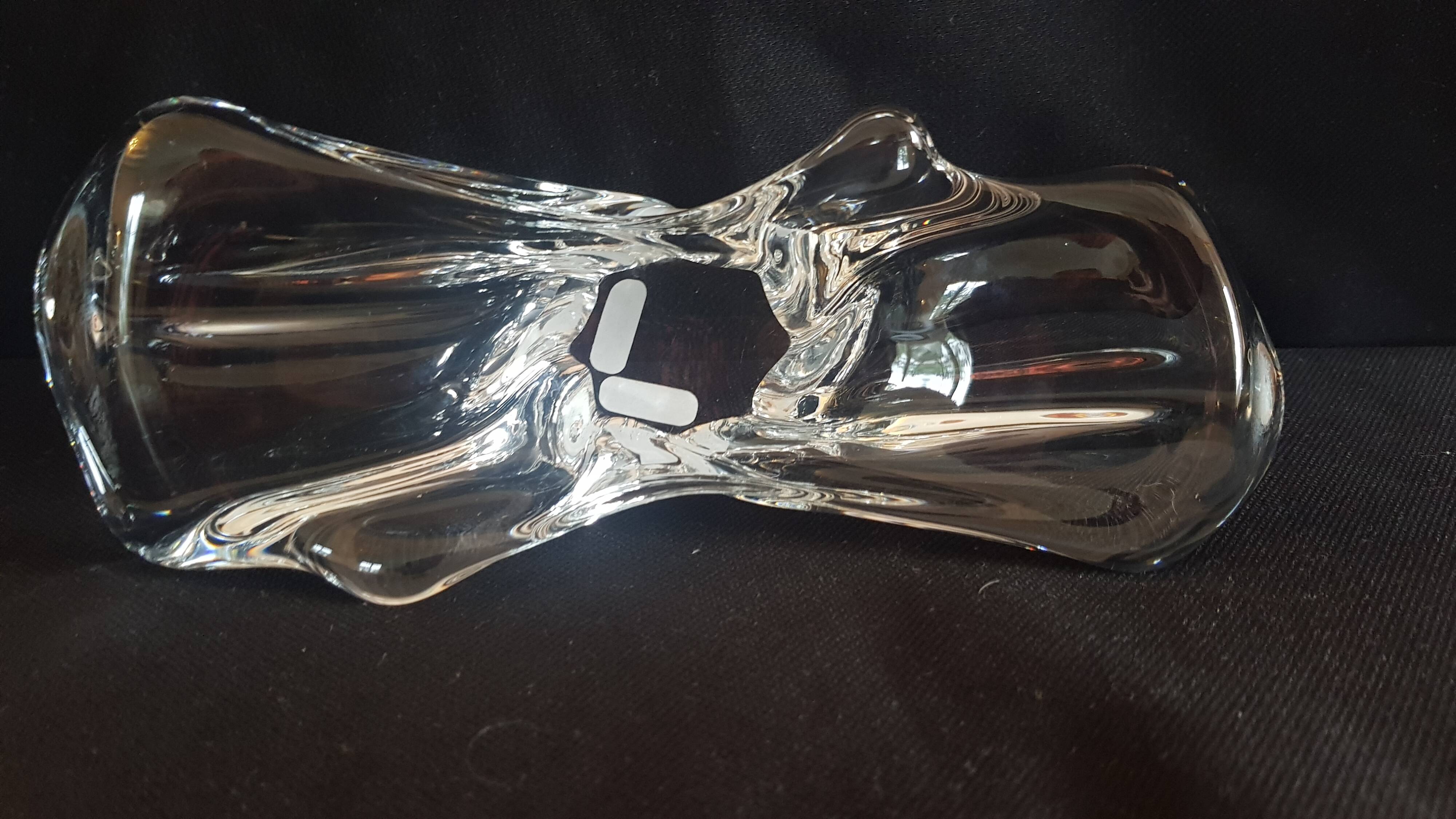 Baccarat crystal ashtray catchall Model Avila