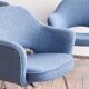 Ensemble de 6 chaises Executive vintage par Eero Saarinen pour Knoll, 1940