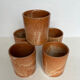 5 Sandstone cups
