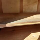 sliding door wardrobe, vintage, possible hanging space