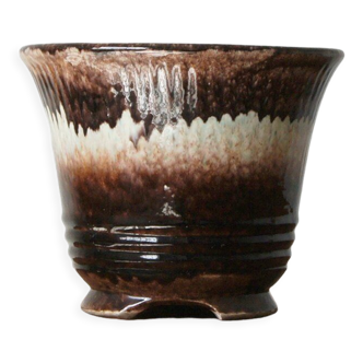 Vintage French Ceramic Plant Pot