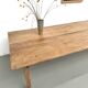 Very large farmhouse table in solid oak, 1950s – L300 cm