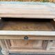 Restored solid wood buffet in the 18th-century Louis Philippe style, 180cm