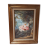 Tableau reproduction de la toile La Balançoire de Fragonard