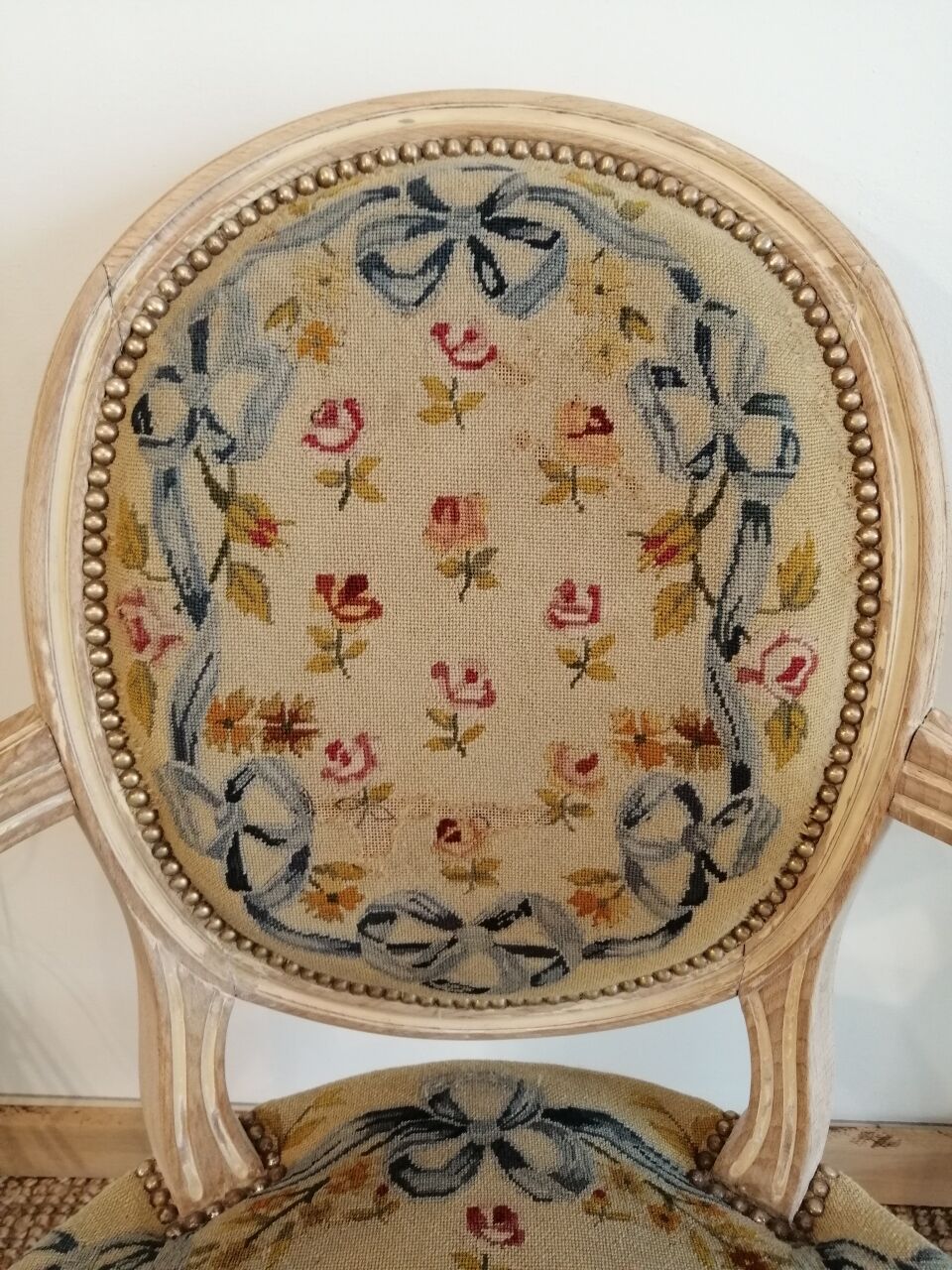Pair of Louis XVI period armchairs