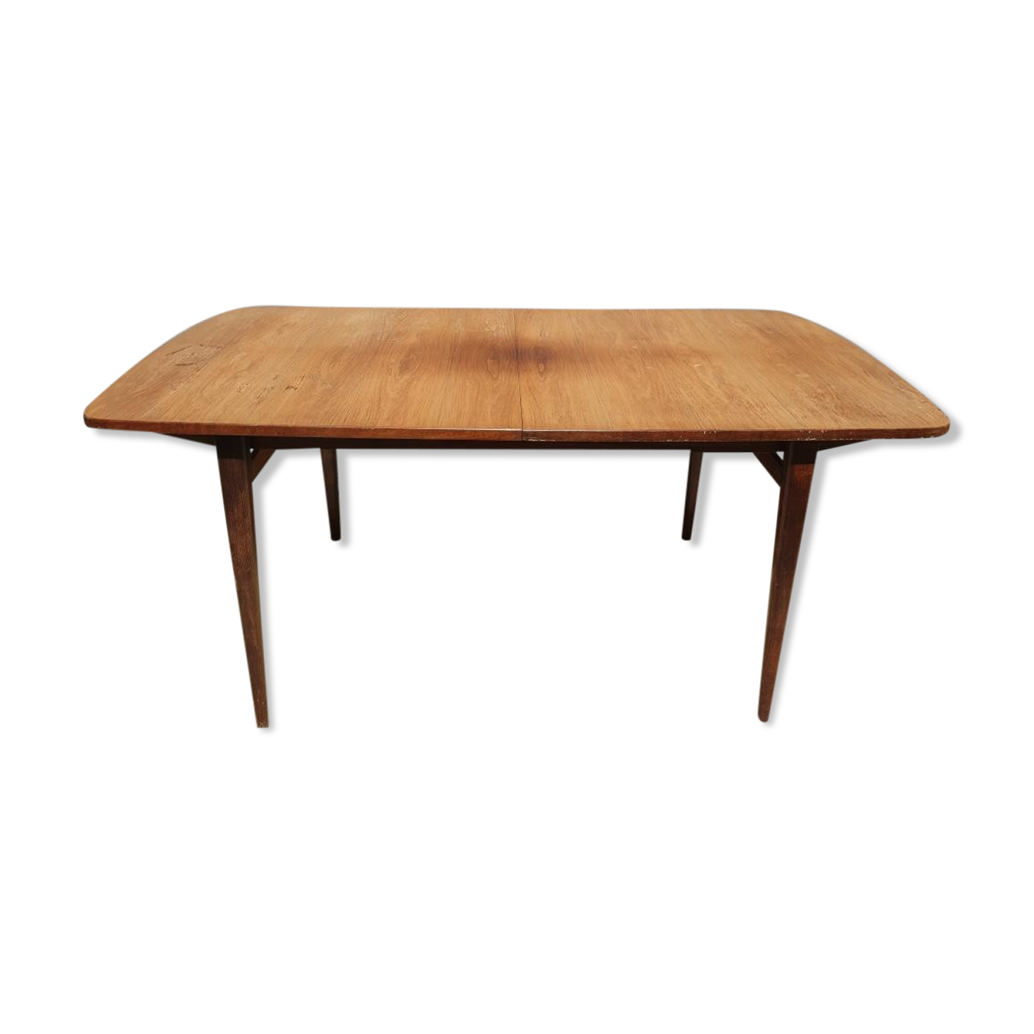 Scandinavian table 2 extensions teak "tray in its juice"